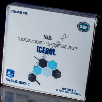 Туринабол Ice Pharma 100 таблеток (1таб 10 мг) - Акколь